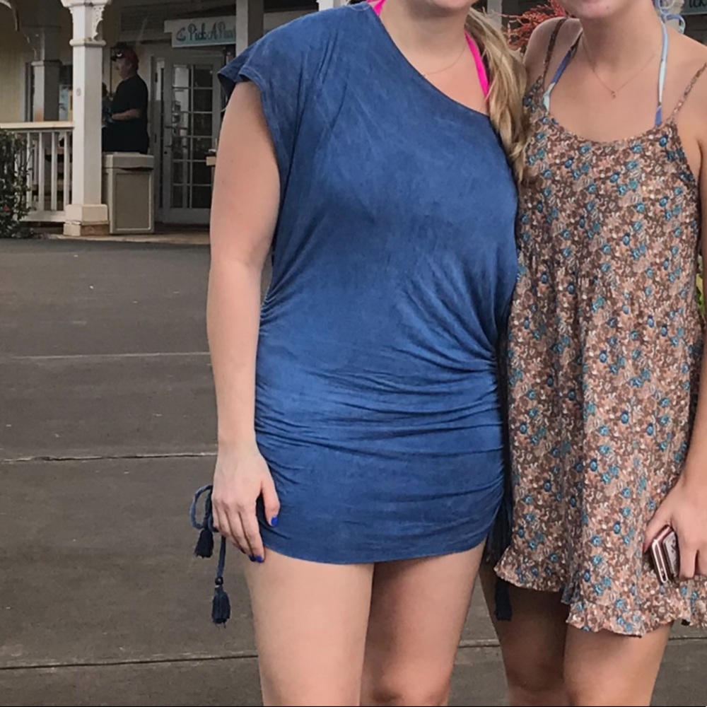 Lucky Brand Indigo Coverup